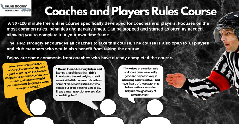 Coaches and Players Rules Course